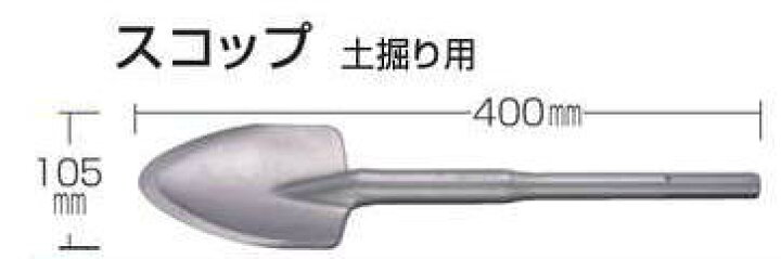 楽天市場】【マキタ MAKITA アクセサリー】 A-17653 スコップ SDS 