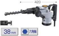 楽天市場】ハンマードリル マキタ hr3850の通販