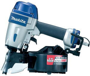 【マキタ MAKITA】 AN517 50mm エア釘打機 フロア、サイディング打ち対応