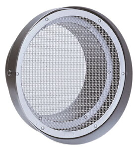 西邦工業 SEIHO SN100TS 外壁用ステンレス製換気口 (フラットグリル) 金網型10メッシュ 水切り付 低圧損