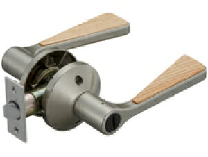 マツ六 兼用バリアフリーレバーHB間仕切錠 EL5060-3MH-NSNC Nシルバー+Nクリア