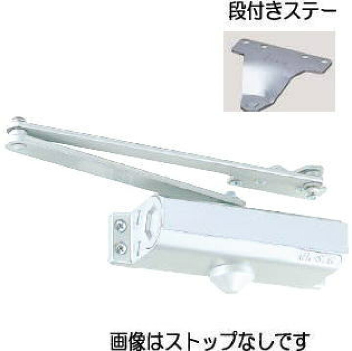 楽天市場】ニュースター P-182A ドアクローザー ホワイト : 家づくりと 