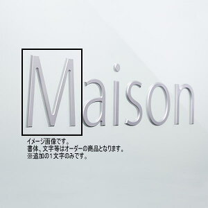 タカショー HDA-H016 レターファイン H120 追加1文字 75294200