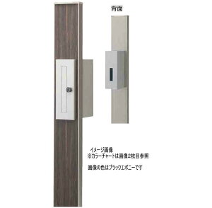 タカショー アートボード機能門柱 縦型1面 前出し左開き ナチュラルパイン ※直送/個人宅不可