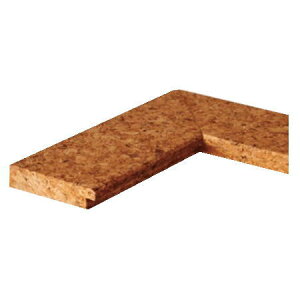 掲示板用コルク部材 額縁用(平)コーナー部材 33×88×88×8mm HBC-8 東亜コルク