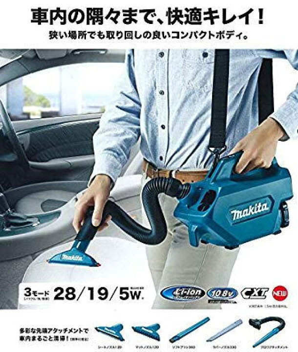 楽天市場 マキタ 正規品 Cl121dz 充電式クリーナー バッテリー 充電器別売 車内清掃用 家づくりと工具のお店 家ファン