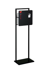���j�I�� UAB-304-MBK AED�X�^���h ���u H1200 �X�`�[�� �~�X�g�u���b�N�y�C���g 1�� ������E�����͔z���s��