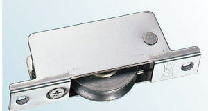 ヨコヅナ TES-0362 調整戸車17型ステン枠BRG入ジュラコン(R)車 36 平 (バラ)