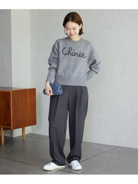 楽天市場】《WEB限定/追加》cherie刺繍ニット SLOBE IENA スローブ  