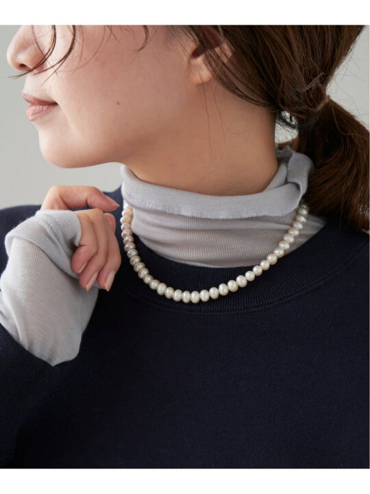 楽天市場】MAYU/マユ PEARL NECKLACE40cm ネックレス IENA イエナ 