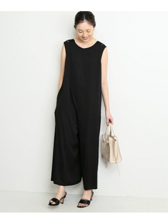 楽天市場】【SALE／50%OFF】バックレースサテンオールインワン SLOBE 