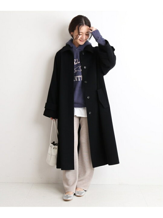 楽天市場】【SALE／40%OFF】SUPER100 ステンカラーコート SLOBE IENA 