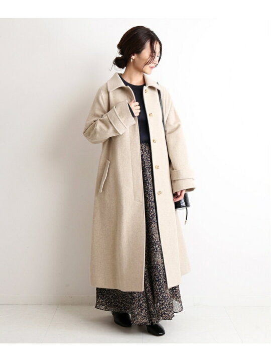 楽天市場】【SALE／40%OFF】SUPER100 ステンカラーコート SLOBE IENA  