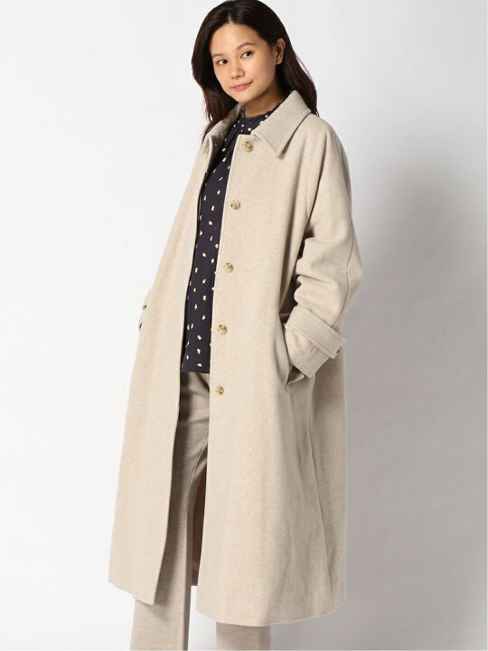 楽天市場】【SALE／40%OFF】SUPER100 ステンカラーコート SLOBE IENA 