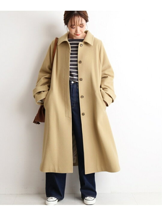 楽天市場】【SALE／40%OFF】SUPER100 ステンカラーコート SLOBE IENA 