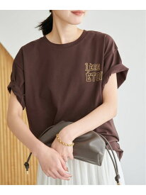 《追加3》1ST ETOILE Tシャツ SLOBE IENA スローブ イエナ トップス カットソー・Tシャツ ブラウン ネイビー ホワイト カーキグリーン【送料無料】[Rakuten Fashion]