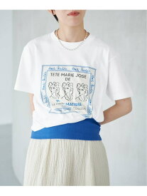 《追加》THE CULTURE CODE/ザ カルチャーコード 別注MATTIS Tシャツ IENA イエナ トップス カットソー・Tシャツ グレー ホワイト【送料無料】[Rakuten Fashion]