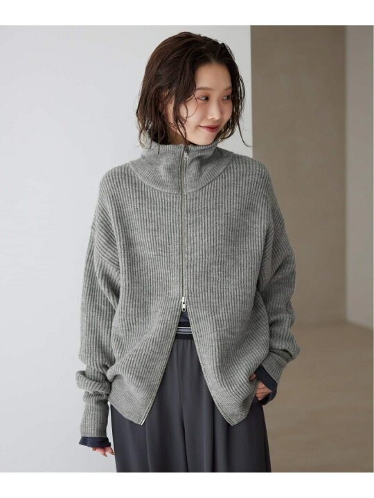 楽天市場】【SALE／30%OFF】フレンチウールドライバーズニット SLOBE  