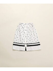 【UCHINO/ウチノ】別注ドットラップタオル 60x120 baby-kids IENA ENFANT イエナ　アンファン マタニティウェア・ベビー用品 その他のベビーグッズ ホワイト【送料無料】[Rakuten Fashion]