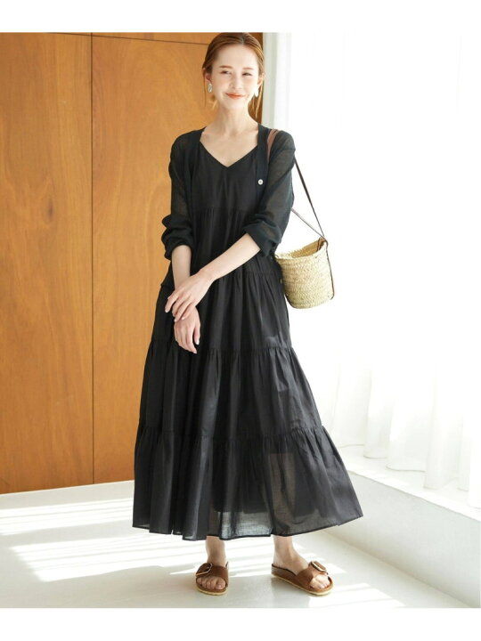 楽天市場】【SALE／20%OFF】ティアードキャミワンピース SLOBE IENA 
