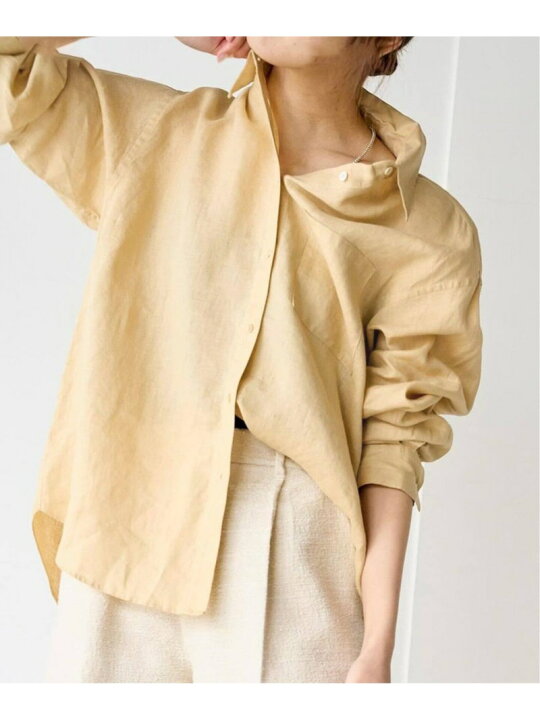 楽天市場】【SALE／30%OFF】リネン オーバーシャツ IENA イエナ 