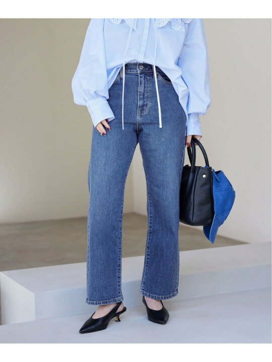 楽天市場】《追加4》LE DENIM ストレートパンツ SLOBE IENA スローブ 