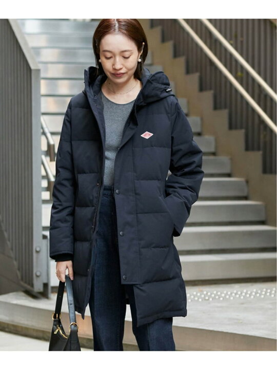 楽天市場】【DANTON / ダントン】 T/C LONG ダウンコート SLOBE IENA  