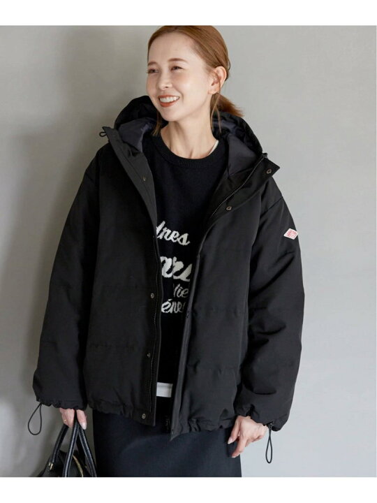 楽天市場】【DANTON/ダントン】T/C SHORT ダウンコート SLOBE IENA 