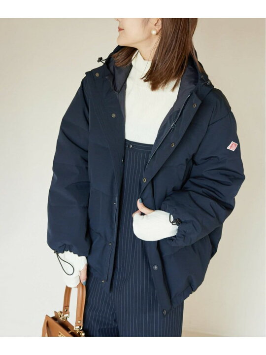 楽天市場】【DANTON/ダントン】T/C SHORT ダウンコート SLOBE IENA 