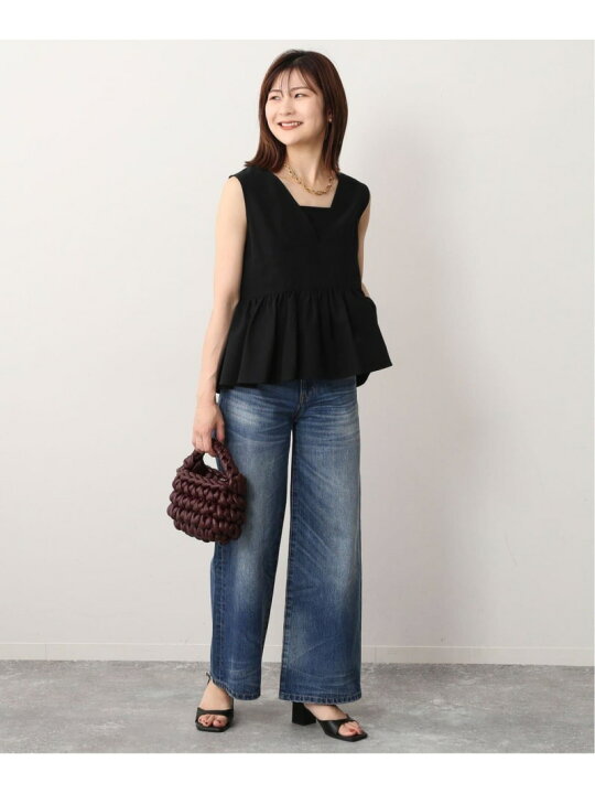 楽天市場】【SALE／30%OFF】《追加》グログランペプラムブラウス SLOBE 