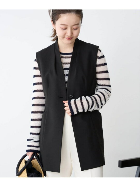 楽天市場】【SALE／20%OFF】ペプラム ジレ IENA イエナ トップス 