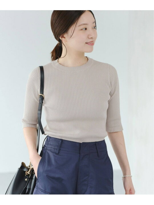楽天市場】【SALE／30%OFF】5*3 リブクルーネックプルオーバー IENA 