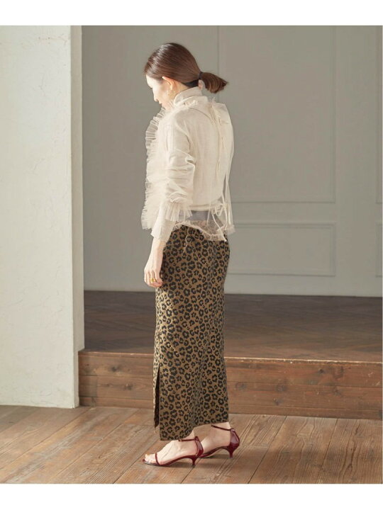 楽天市場】【SALE／30%OFF】チュールフリルブラウス VERMEIL par iena 