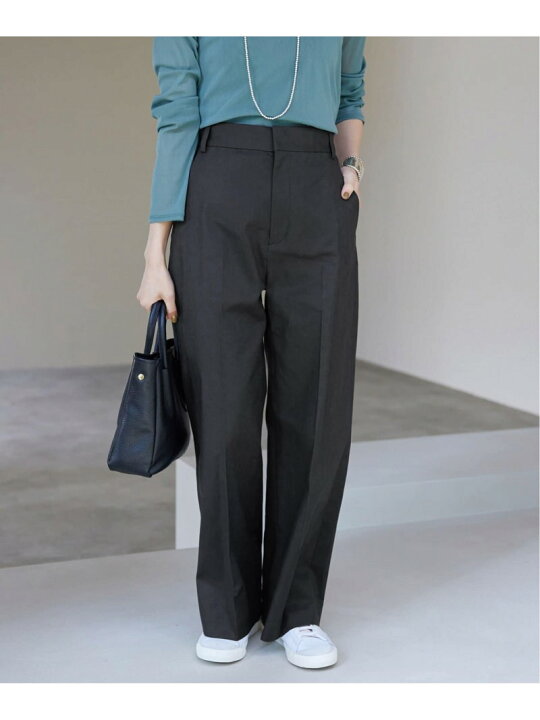 楽天市場】【SALE／30%OFF】フレンチリネンコットンパンツ SLOBE IENA  