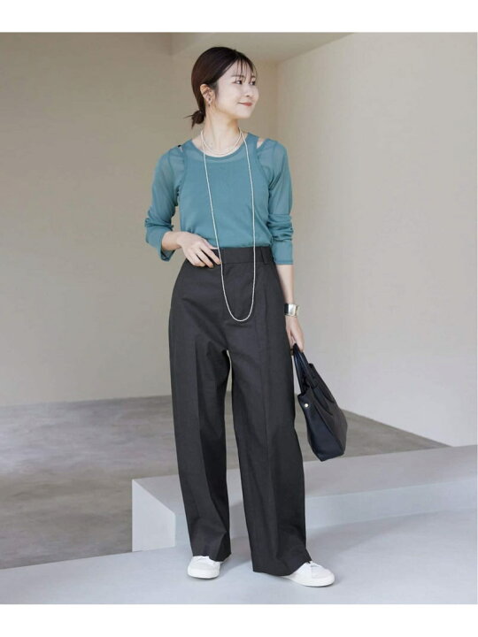 楽天市場】【SALE／30%OFF】フレンチリネンコットンパンツ SLOBE IENA  