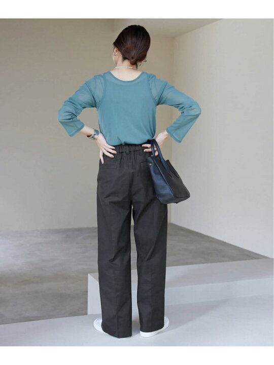 楽天市場】【SALE／30%OFF】フレンチリネンコットンパンツ SLOBE IENA  