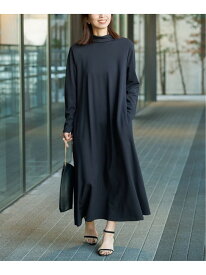 《追加》2WAYロールカラーワンピース VERMEIL par iena ヴェルメイユ パー イエナ ワンピース・ドレス ワンピース ブラック ネイビー【送料無料】[Rakuten Fashion]