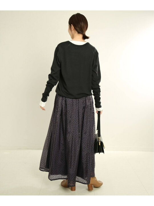 楽天市場】【SALE／30%OFF】ドットオーガンジースカート SLOBE IENA 