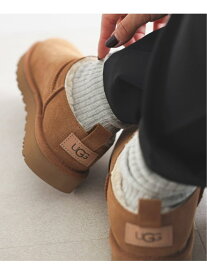 《追加予約》UGG/アグ W CLASSIC MICRO 1173891 SLOBE IENA スローブ イエナ シューズ・靴 その他のシューズ・靴 ブラック ブラウン【先行予約】*【送料無料】[Rakuten Fashion]