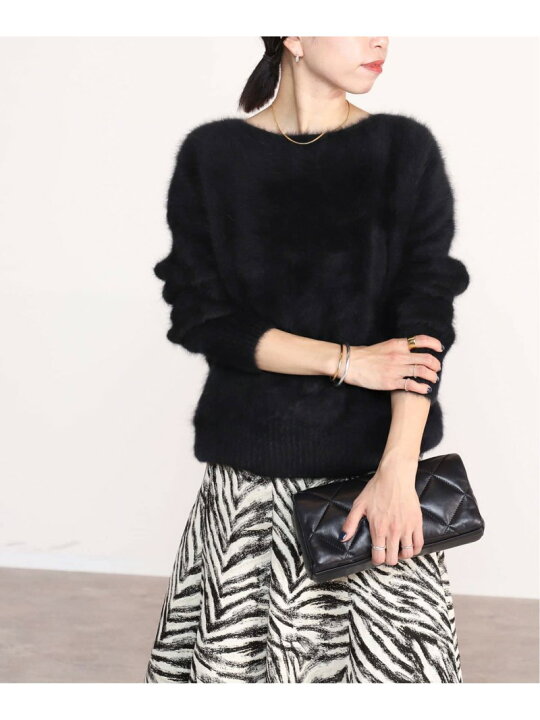 楽天市場】【SALE／30%OFF】フォックスカシミヤ ボートネックプル 