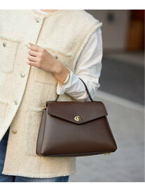 《追加》MARCO BIANCHINI/マルコ・ビアンキーニ レザーフラップBAG 24030 SLOBE IENA スローブ イエナ バッグ ショルダーバッグ ブラウン【送料無料】[Rakuten Fashion]