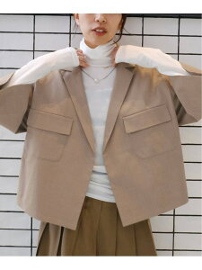 �s�\��tMaison IENA �ʒ� Nell/�l�� �V���[�g�W���P�b�g 261-50201 IENA �C�G�i �W���P�b�g�E�A�E�^�[ ���̑��̃W���P�b�g�E�A�E�^�[ �O���[ �x�[�W���y��s�\��z*�y���������z[Rakuten Fashion]