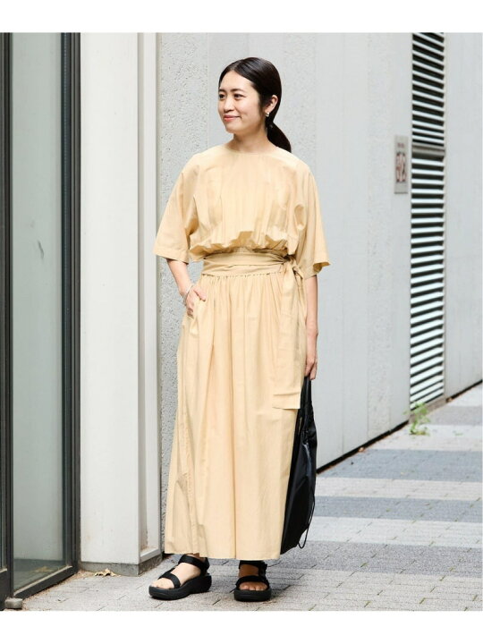 楽天市場】【SALE／30%OFF】コットンシルク ピンタック フレア  