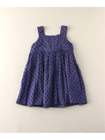 【ne Quittez pas/ヌキテパ】Dress From Side Parts Fab baby-kids(90-110cm) IENA ENFANT イエナ　アンファン ワンピース・ドレス ワンピース ブルー【送料無料】[Rakuten Fashion]