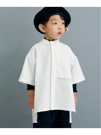 【MOUN TEN. /マウンテン】別注canapa ポケット S/S シャツ(100cm-140cm) IENA ENFANT イエナ　アンファン マタニティウェア・ベビー用品 その他のベビーグッズ ホワイト ネイビー【送料無料】[Rakuten Fashion]