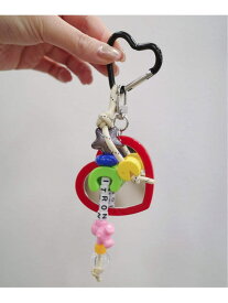 【SALE／30%OFF】《WEB限定/追加》SLOBE citron. Happy key charm SLOBE IENA スローブ イエナ 財布・ポーチ・ケース その他の財布・ポーチ・ケース ブルー イエロー【RBA_E】[Rakuten Fashion]