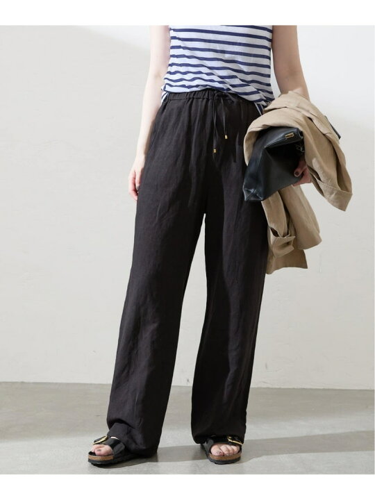 楽天市場】【SALE／30%OFF】リネンレーヨンイージーパンツ IENA イエナ  