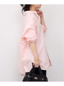 オーバーサイズシャツ SLOBE IENA スローブ イエナ トップス シャツ・ブラウス ホワイト ブルー ピンク【送料無料】[Rakuten Fashion]