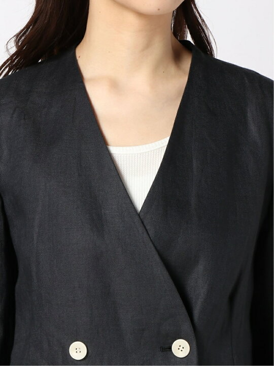 楽天市場】【SALE／60%OFF】フレンチリネンツイルWブレストJK IENA 