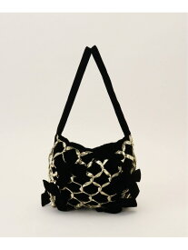 LUDLOW/ラドロー ribbon bag LD24A-BG015 IENA イエナ バッグ ショルダーバッグ ブラック【送料無料】[Rakuten Fashion]